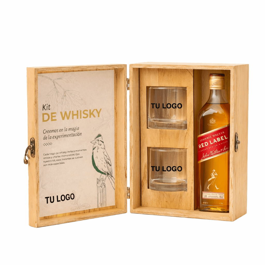 Kit Whisky Completo (Red Label)